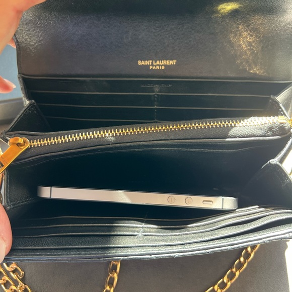 Sold. Yves Saint Laurent Gaby wallet on chain - Picture 6 of 15